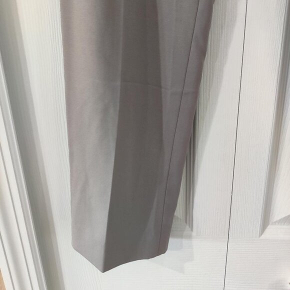 Tahari Women's Career Dress Pants Ecru Gray Polyester NWT Size 6 - Picture 4 of 6